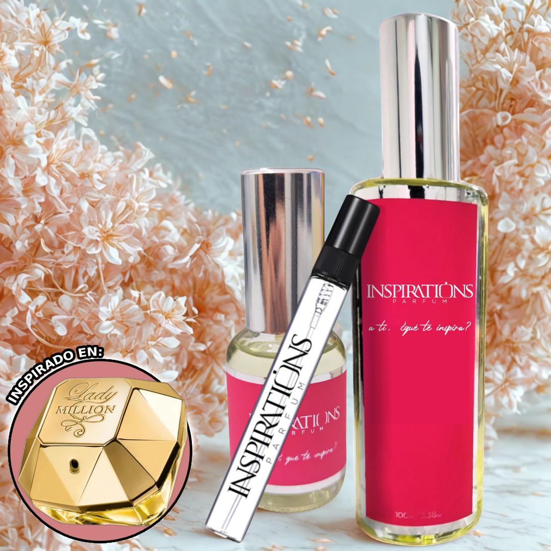 INSPIRADO EN: LADY MILLION - PACO RABANNE INSPIRADO EN: LADY MILLION - PACO RABANNE